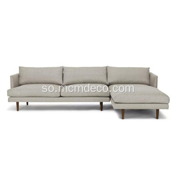 Burrard Seasalt Gray Right Sofa Qaybta